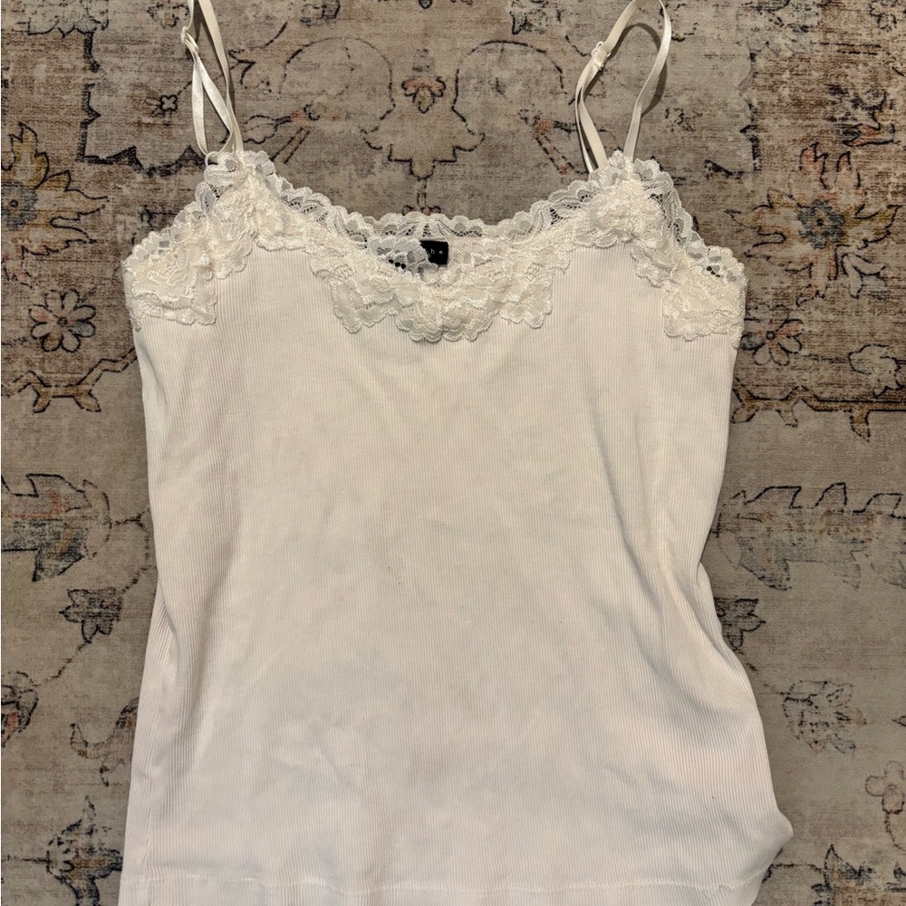 Apostrophe Ivory Lace Camisole